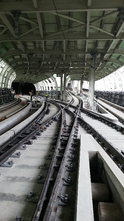 60E1钢轨7号外交分道岔