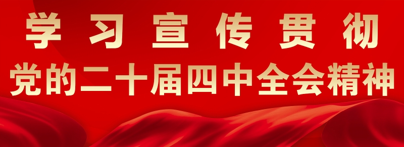 学习宣传贯彻党的二十届四中全会精神