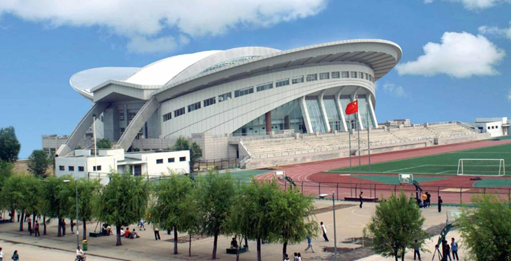 The Shanxi Datong University gymnasium