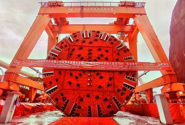 格鲁吉亚大高加索号TBM刀盘