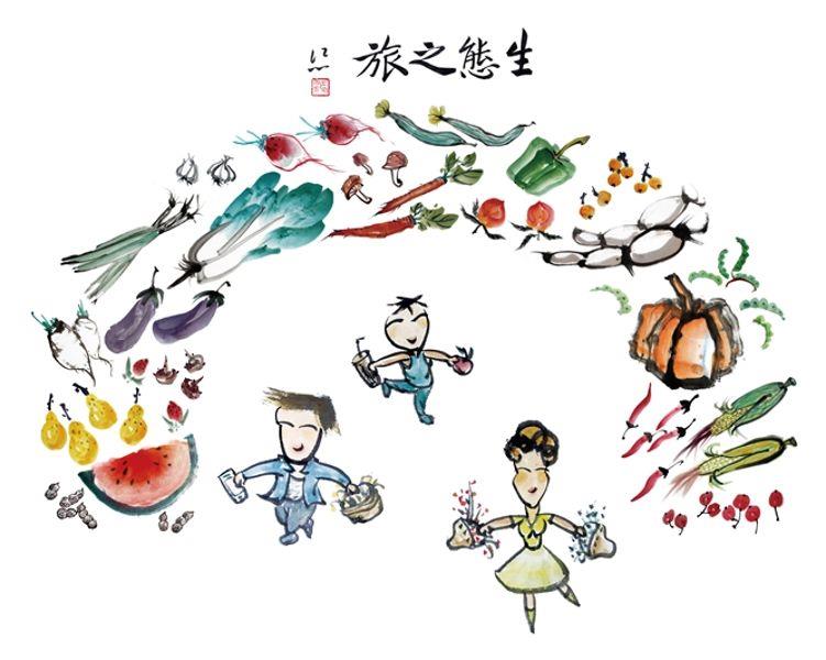 生态之旅 江心漫画