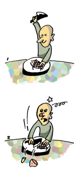 江心安全漫画---一刀两断