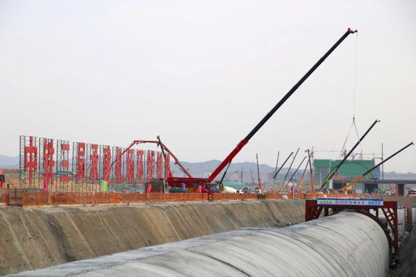 新建兰州中川国际机场综合交通枢纽环线铁路1号隧道主体结构施工