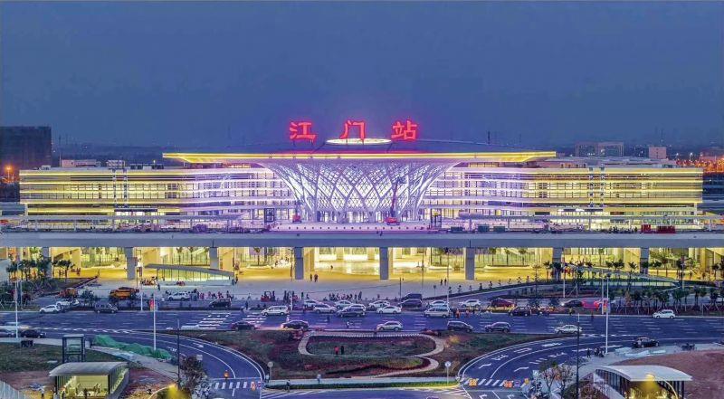 江门站夜景（4）
