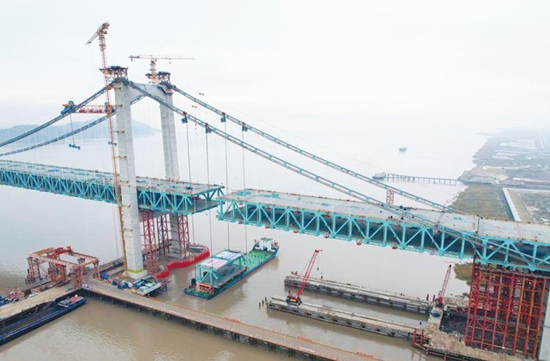 瓯江北口大桥合龙_副本