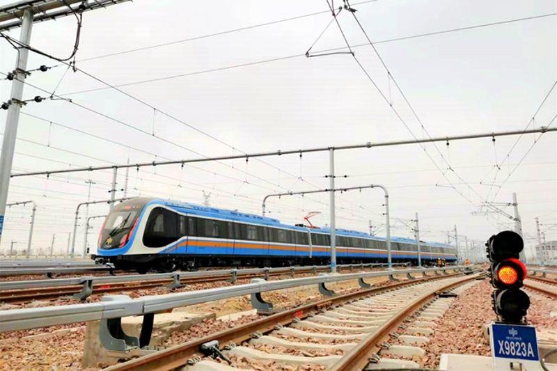 郑许市域铁路港区北车辆段运用库热滑试验完成-姜少华