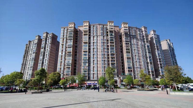 图为中铁国际生态城贵龙新苑社区 图为中铁国际生态城贵龙新苑社区