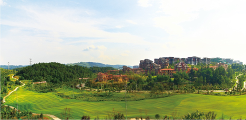 图为中铁国际生态城 图为中铁国际生态城