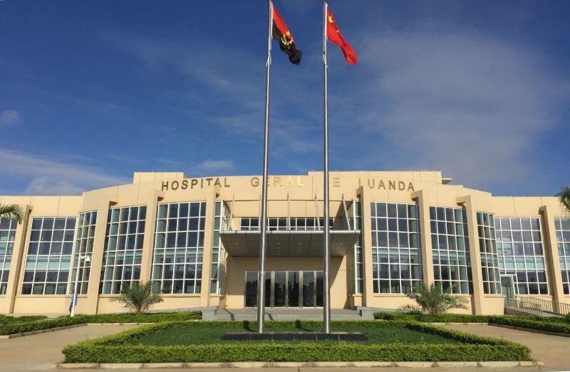 图为中国中铁四局承建的罗安达总医院项目、一期维保、二期维保项目