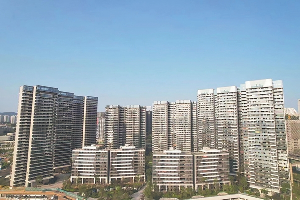 中铁三局建安公司宜宾中铁卓越城二期二批次如期交房（2）_副本