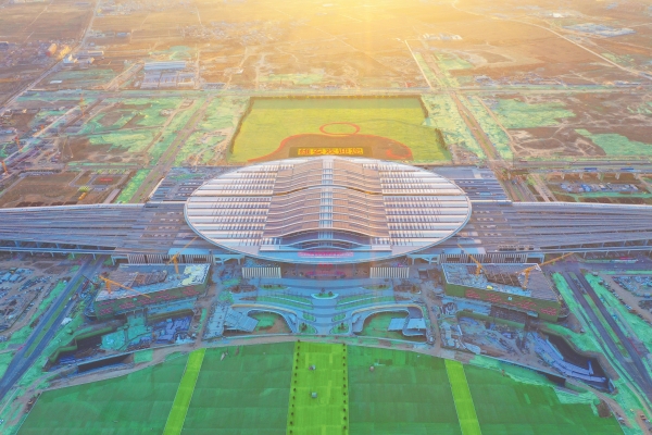 雄安新区首个重大交通基础设施——雄安站2_副本 雄安新区首个重大交通基础设施——雄安站2_副本