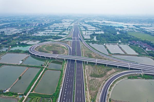 湖杭高速公路菱湖互通