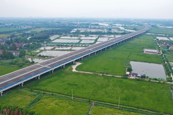 湖杭高速公路章家坝桥2