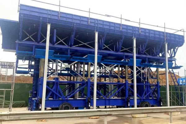 高铁雨棚智能建造台车 高铁雨棚智能建造台车