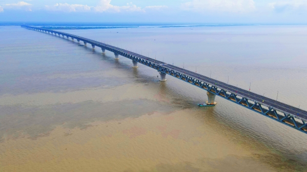 孟加拉国帕德玛大桥铁路连接线正式开通运营3