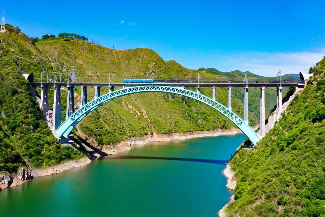 蒙华铁路洛河大桥