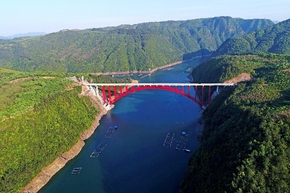 浙江遂昌县乌溪江大桥