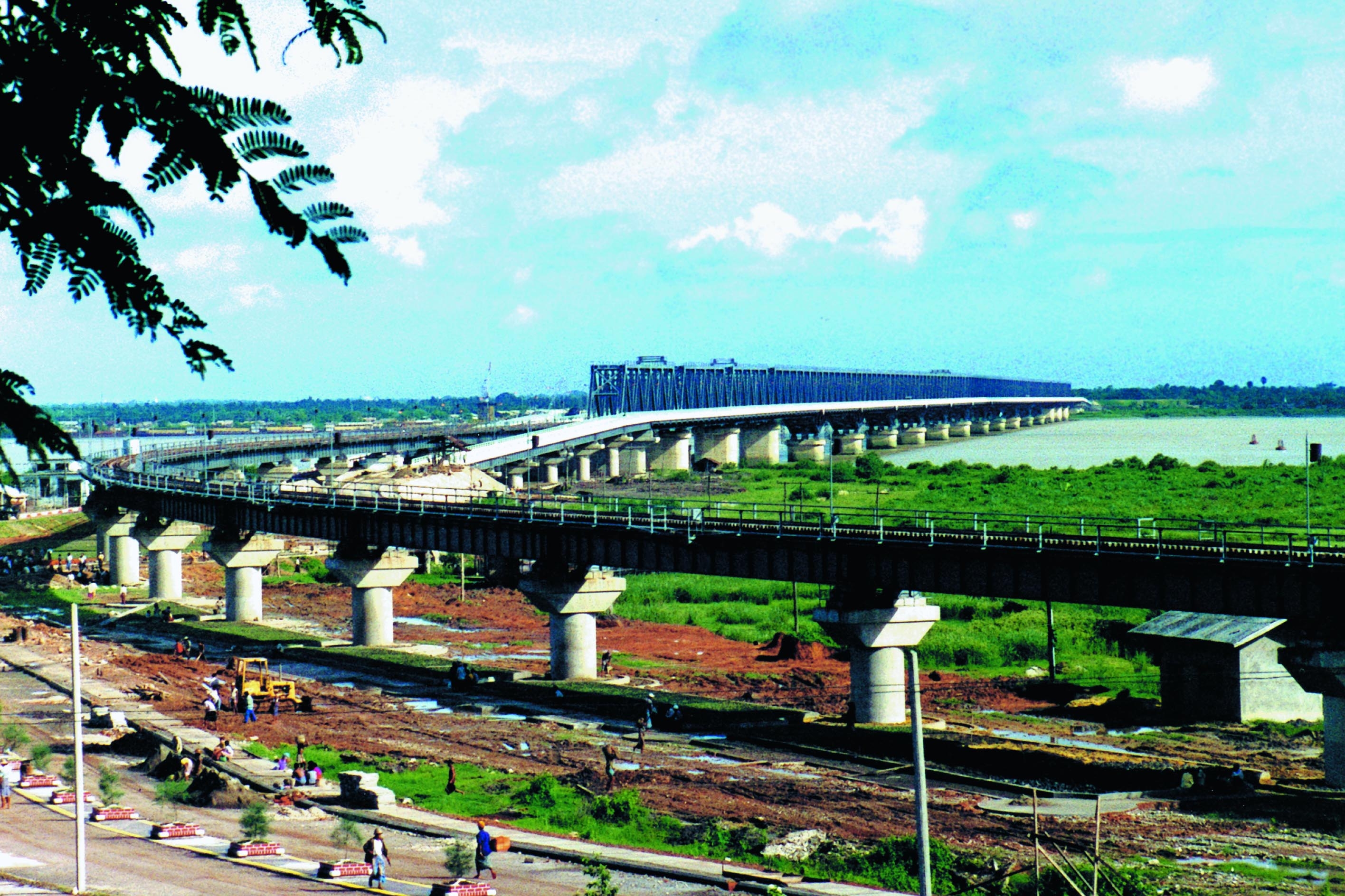 缅甸仰光丁茵大桥